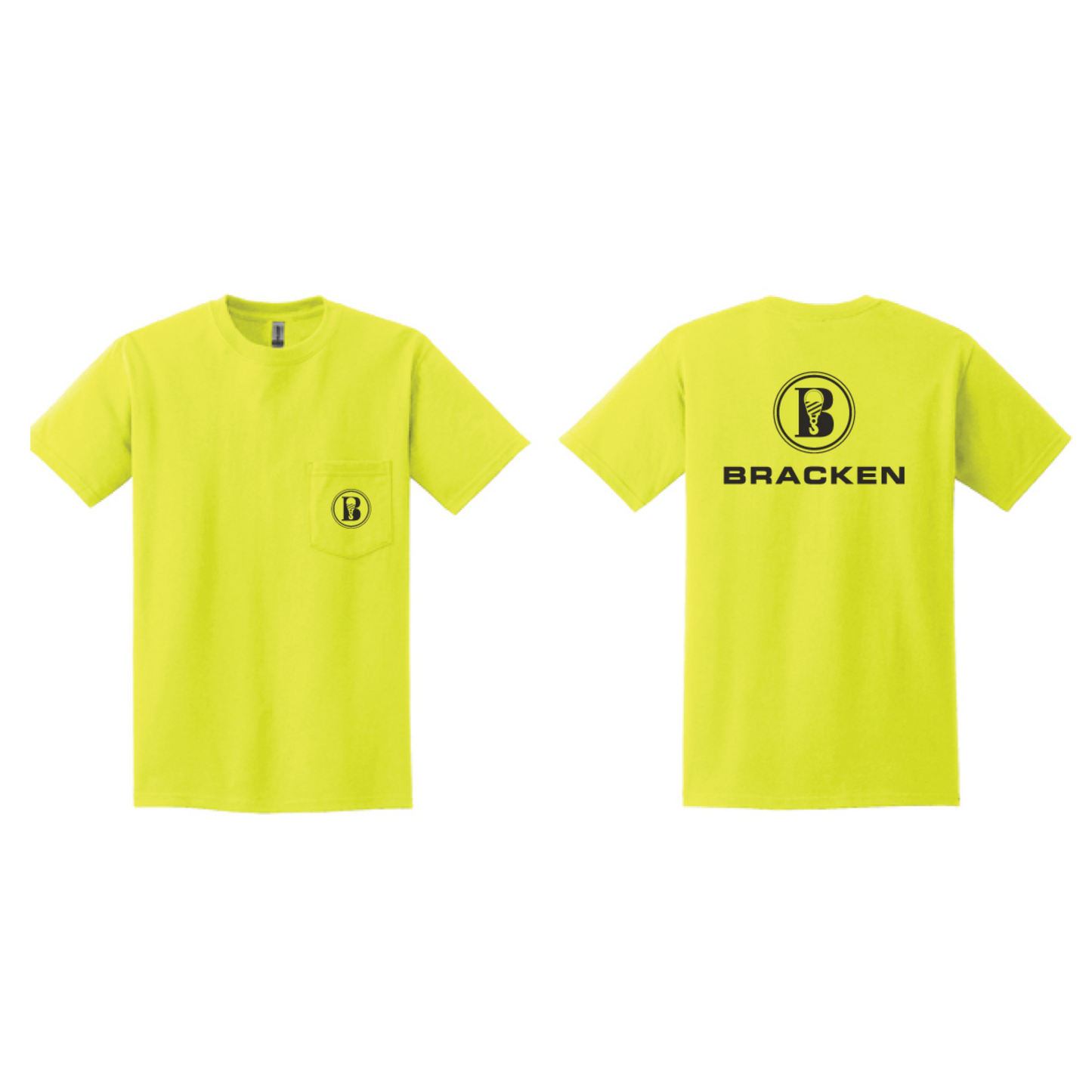Safety High Vis Short Sleeve Pocket Tee