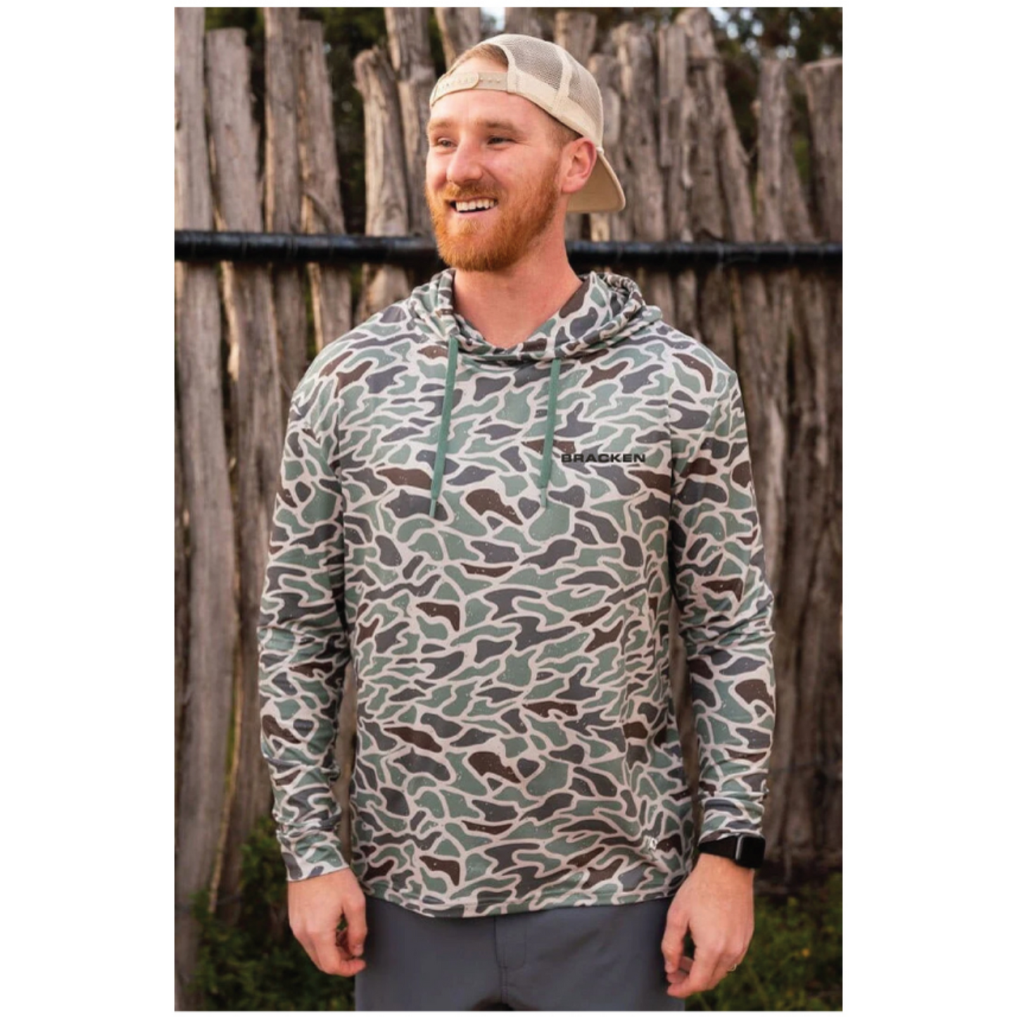 Men's Burlebo Camo Performance Hoodie