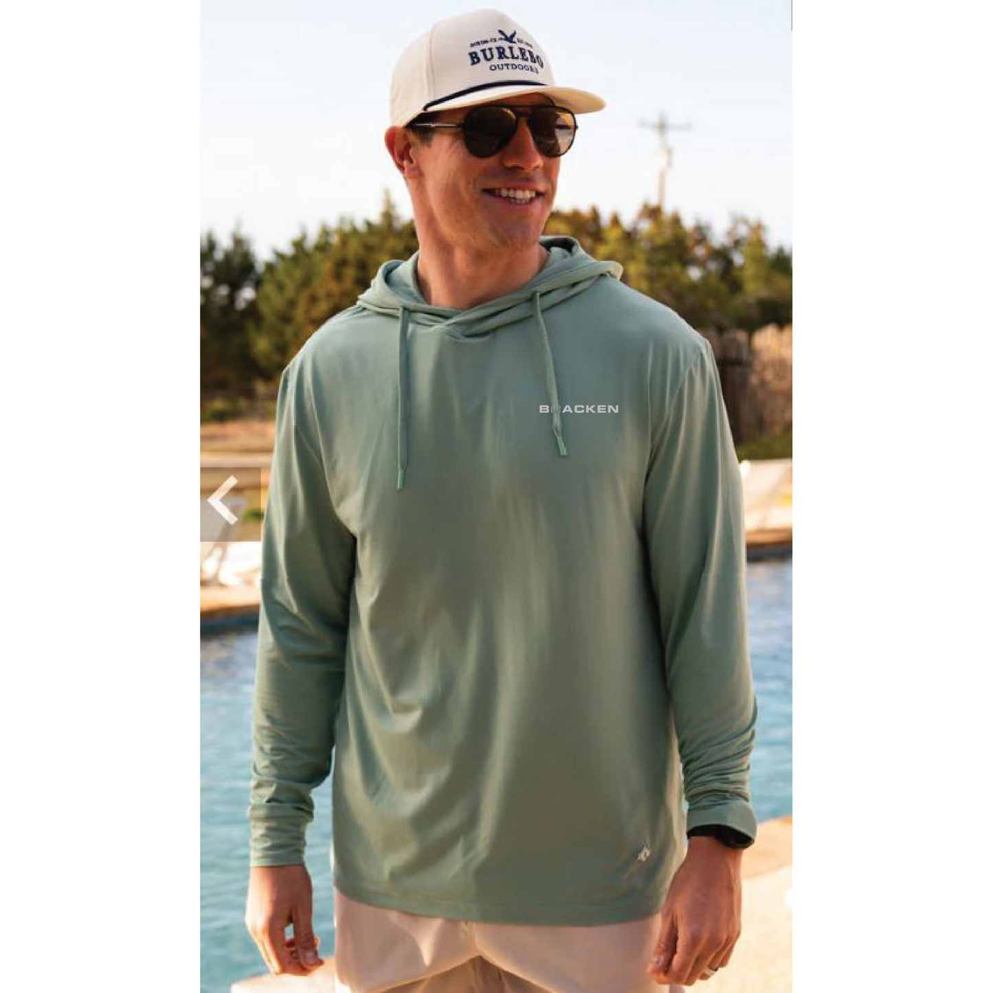 Men's Burlebo Solid Performance Hoodie