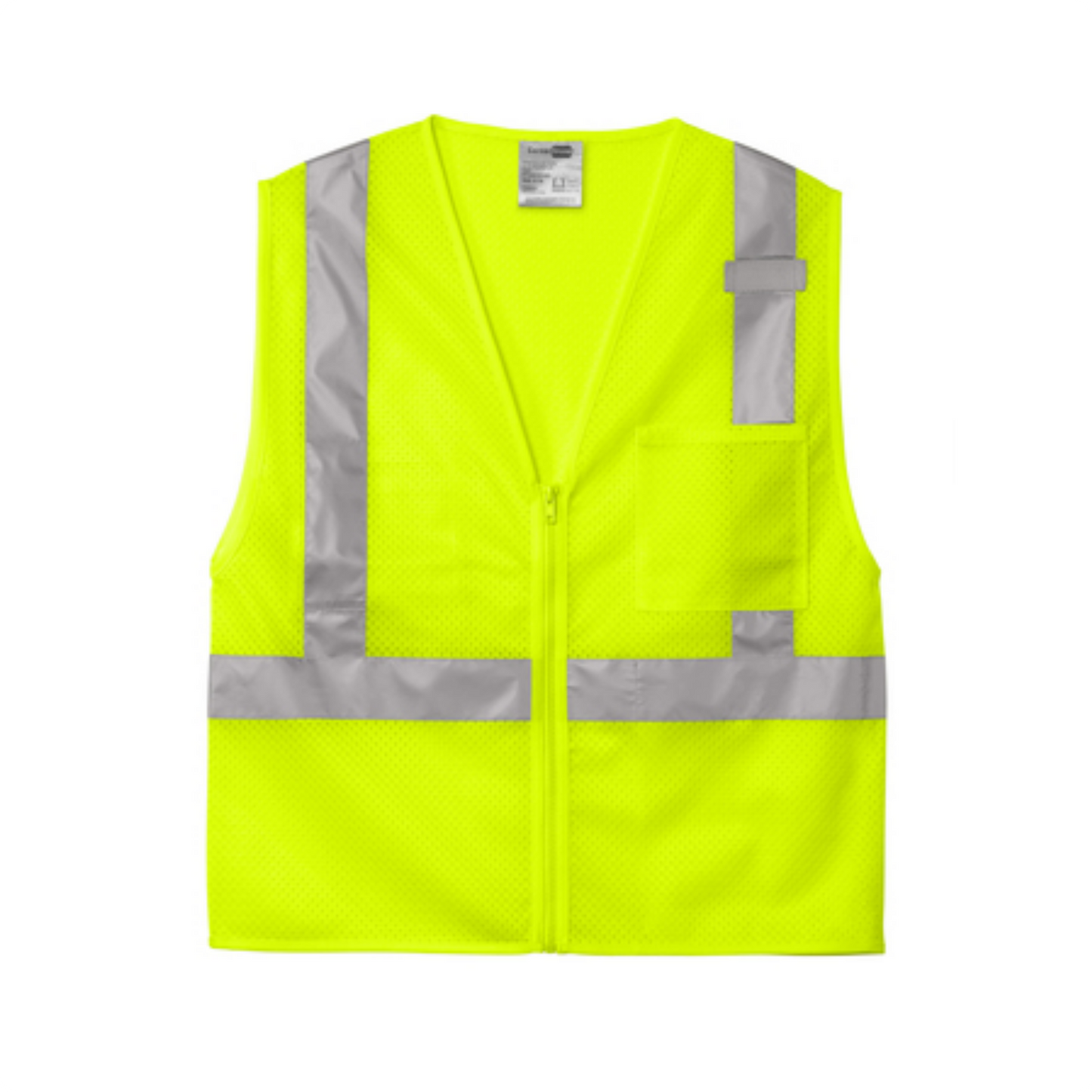 CornerStone® ANSI 107 Class 2 Mesh Zippered Vest